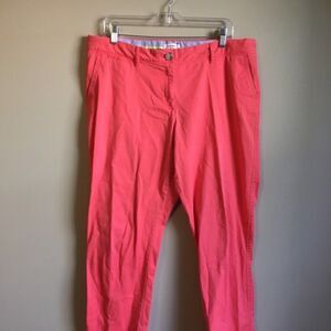 Crown and Ivy‎ Orange slacks size 12